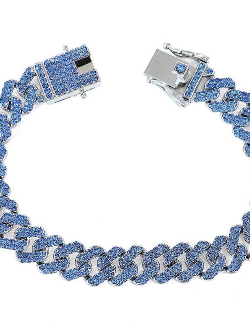Invicta Elements Unisex Drip Chain Bracelet, Blue Glacier (80895)